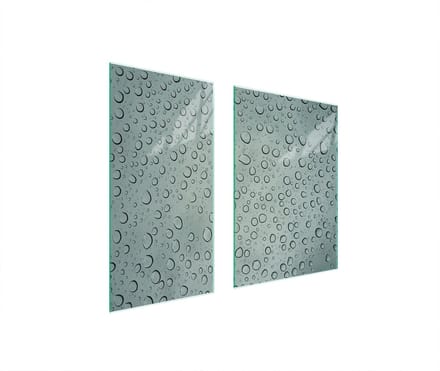 TMK ArtDeko - Snijplank - Glas - Krokendruppel Design