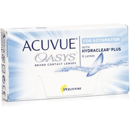 Acuvue Oasys for Astigmatism (6 lenzen)