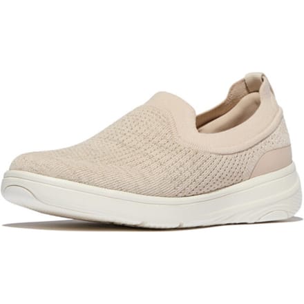 FitFlop Super-Q Knit Slip-Ons BEIGE - Maat 36