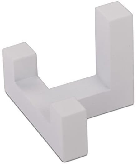 Moderne SO-TECH® Garderobehaak Handdoekhaak Cosima met 2 haken Wit