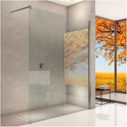 Hoesch ONE&ONE Walk-In corner version, side entry 140 cm 5746.101401