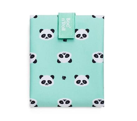 Roll'Eat Boc'n'Roll - Foodwrap Panda - Eco-Friendly Wraps - Reusable & Versatile - BPA-Free & Stylish - Multi-Functional Lunch Wrap