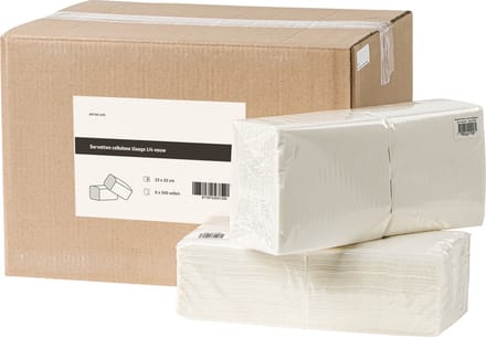 Servetten cellulose 1laags
