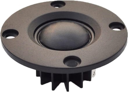 Tweeter Speaker - High Pitch Speaker - Home Theater - Silk Dome - 6 Ohm 30W - Black