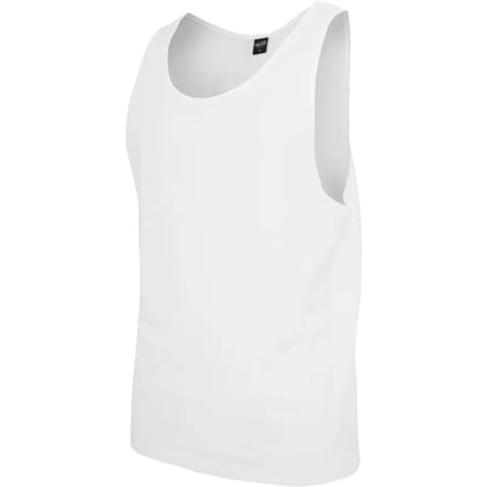 Urban Classics - Open Edge Tanktop - S - Wit