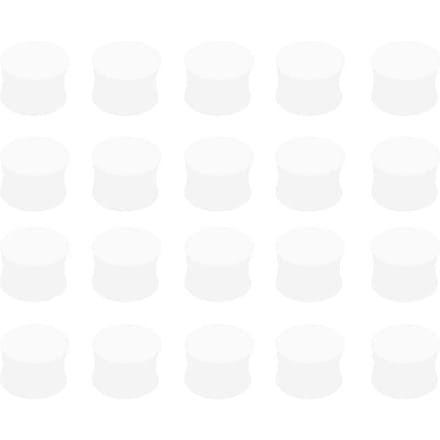 20 stuks toetsstippen gitaar toetspositiemarkering inlegstippen witte parelmoer schelp 3mm wit