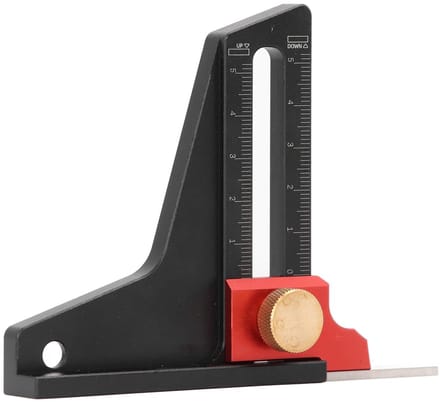 Dailygoods - Dieptemeter voor Tafelzaag met Aluminiumlegering