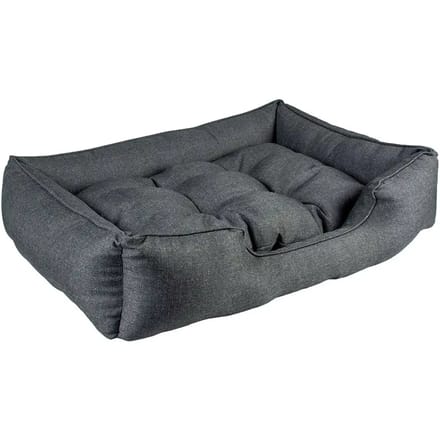 Duvo+ Duratex Hondenbed Donkergrijs M-60x80x16cm