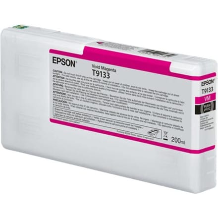 Epson T9133 Vivid Magenta Ink Cartridge (200ml)