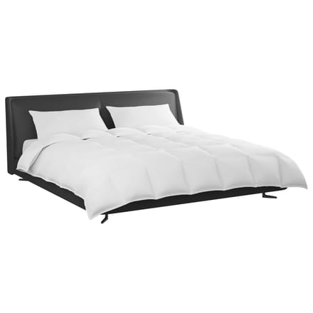 vidaXL - Deken - Set - met - kussen - 3 - st - Wit - Donsveer