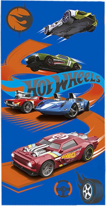 Hot Wheels strandlaken racing 70 x 140 cm