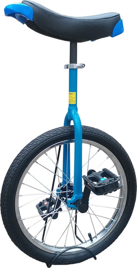 Funsport Eenwieler 18 inch Blauw