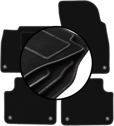 Set veloursmatten voor: Porsche Cayenne III SUV (2018-)
