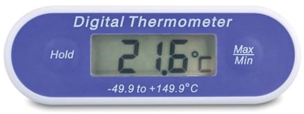 ETI – Robuuste Pocketthermometer - T-greep - Nauwkeurig - 125 mm lang