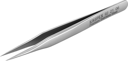 Knipex 92 21 06 Precisiepincet 1 stuks Spits, fijn, extra dünn 80 mm