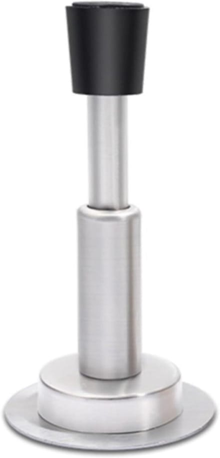 Deurstopper - Veer Stopper - Deur Open Houden - Hydraulische Demping - 15x15x15 cm - Zilver