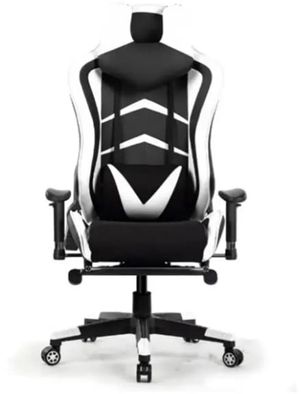 Gaming chair wit-zwart