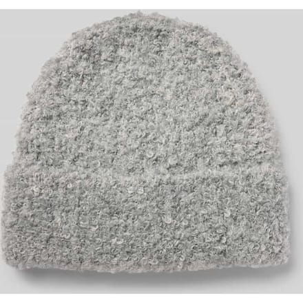 Beanie van bouclé-tricot