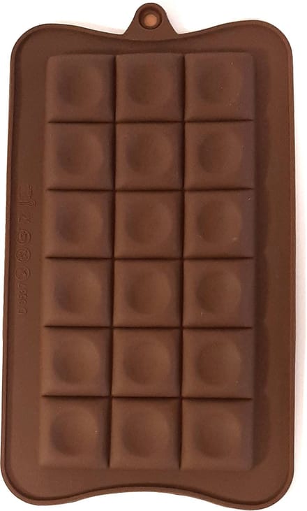 Eizook Chocolade reep tabletjes vorm (17x10.5 cm)