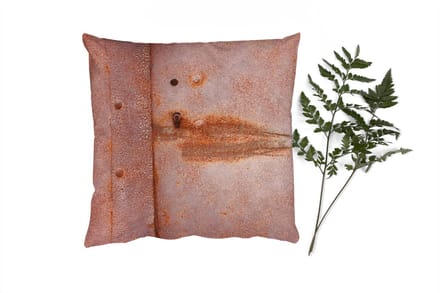 Sierkussens - Kussentjes Woonkamer - 60x60 cm - Metaal - Roest - Industrieel