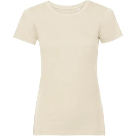 Dames-T-shirt Russell Athletic Pure Organic