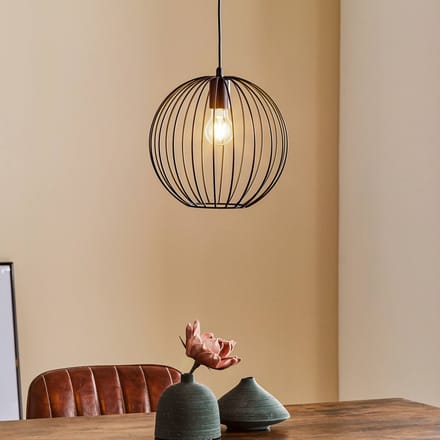 HELAM Hanglamp Cumera met kooi-kap, Ø 30 cm