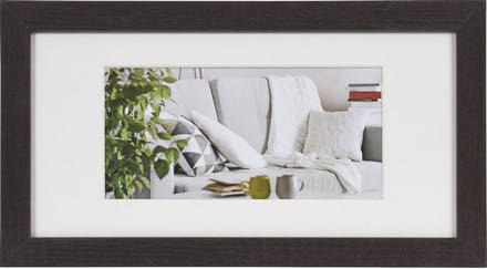 Fotolijst - Henzo - Modern - Fotomaat 15x30 cm - Donkerbruin