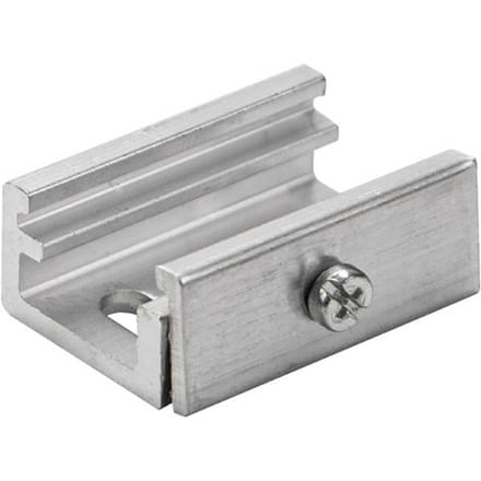 BRUMBERG plafondbevestiging voor ONETRACK-rail, mat aluminium