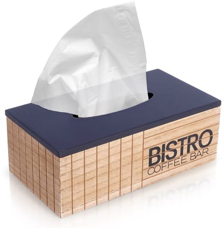 Tissuebox Bistro 25x13,5x9cm
