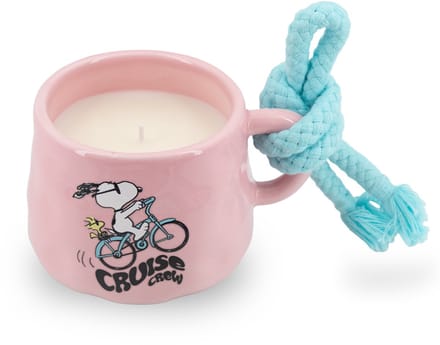 Peanuts geurkaarsen - mok - met touw - Cruise Crew