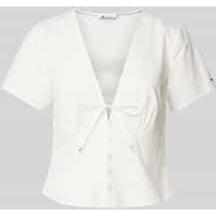 Regular fit blouse met knoopsluiting