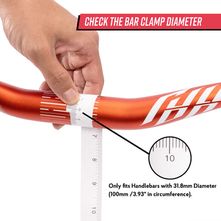 Funn Crossfire 31.8 Mm Fiets Stuurpen Rood 35 mm / 0º