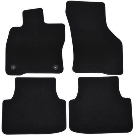 Tapis de sol - Citroën - C5 Aircross - 4 pièces - Antidérapant - Imperméable - Velours