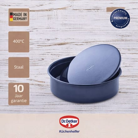 Set van 2 Springvormen met uitneembare bodem 28 cm Dr Oetker Back Liebe
