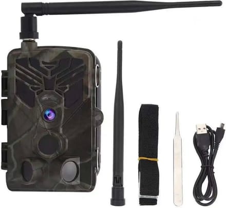 Wildlife Camera - Wild camera met nachtzicht - LCD Scherm - 44 Led- 0.3 trigger Time - 32 GB - 120 Degree Rotation