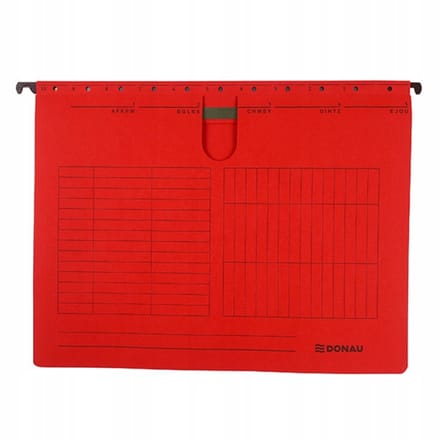 Donau Hangmap met Baard A4 230g Rood