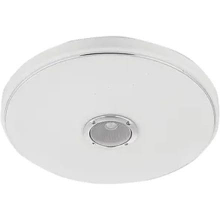Eglo Plafondlamp Milazzo Led Wit 18w Met Bluetooth-speaker