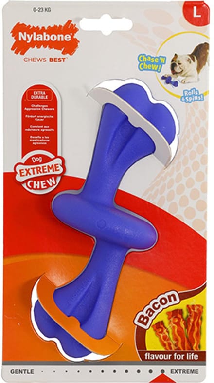 Nylabone Giant Rolley Bacon - L