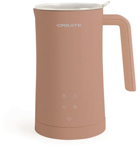 CREATE - Verwarmer voor melkopschuimer - 580ml - 75 °C - Mokka - MILK FROTHER STUDIO