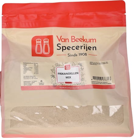 Van Beekum Specerijen - Frikandellen Kruidenmix - 2 KG (hersluitbare stazak)
