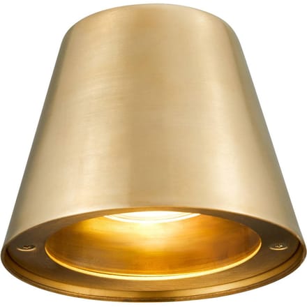 Nordlux Buitenwandlamp Aleria, 1 x GU10, messing, zeewaterbestendig