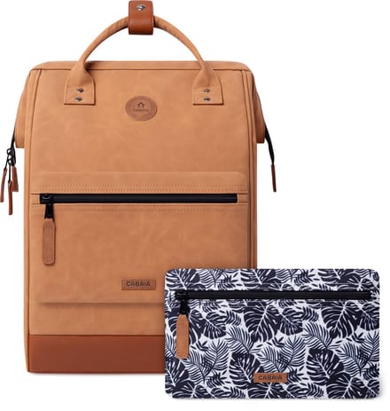 Cabaia - Rugzak Adventurer Large Moscow - 23L - Laptopvak 15 inch - Bruin