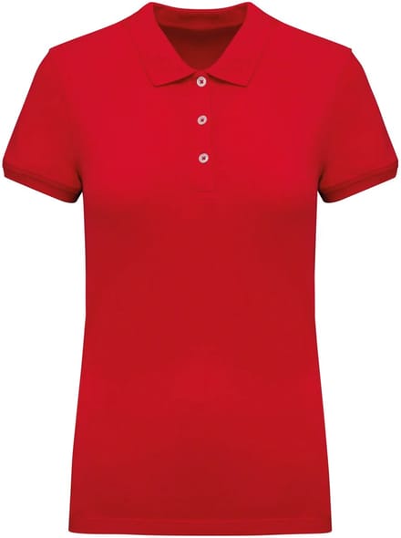 Kariban Piqué damespolo K291 - Red - M