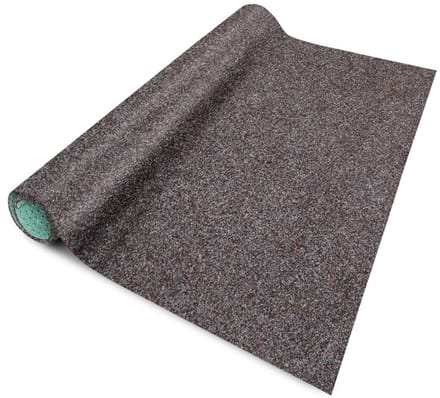 FLOORDIREKT Gazontapijt Farbwunder - Bruin - Ideaal voor Balkon en Terras - 133 x 650 cm