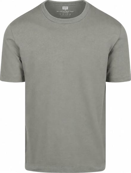 Alan Red Venice T-Shirt Heavy Jersey Groen - Maat L - Heren - Basic T-shirt