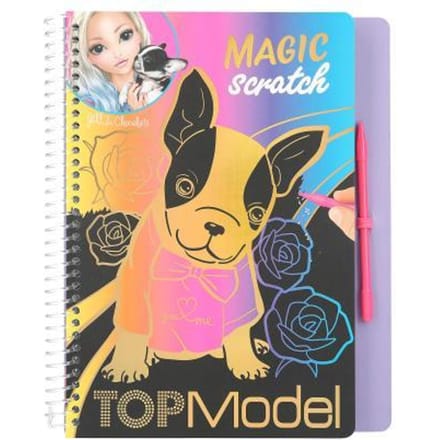 Top Model TOPModel magic scratch boek Educatieve boeken (spelletjes en raadsels)