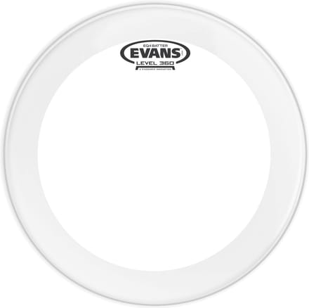 Evans EQ4 Clear 22", BD22GB4, basDrum Batter - Bass drumvel