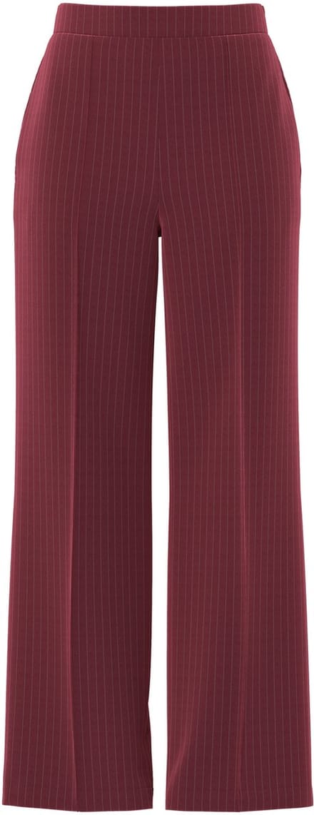 Pieces Wide leg broek PCBOZZY Gestreept