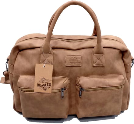 Beagles Omhang Hand & Schoudertas Bowling Western Bag Taupe