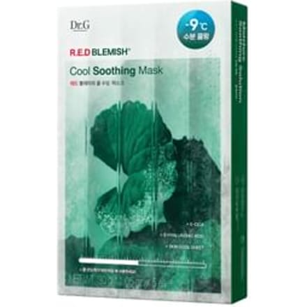Dr.G - R.E.D Blemish Cool Soothing Mask 5 pcs Set 30g x 5 sheets